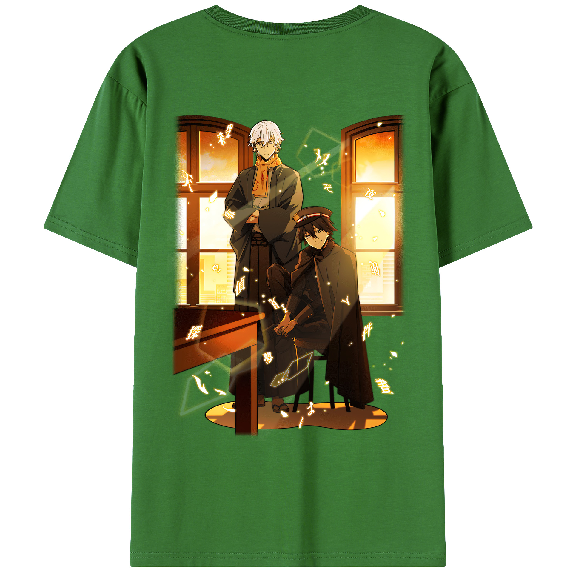 （画像用） 文豪ストレイドッグス Bungo Stray Dogs レディース半袖Tシャツ(バックプリント)